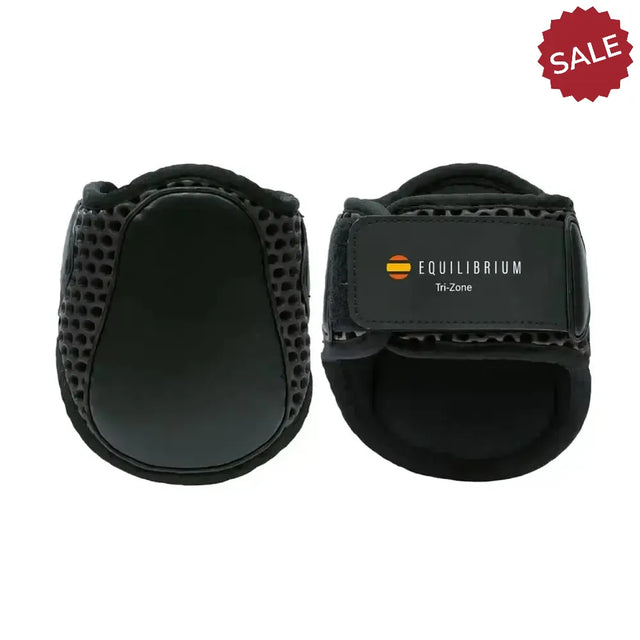 Equilibrium Tri-Zone Fetlock Boots Black Large BLACK Fetlock Boots