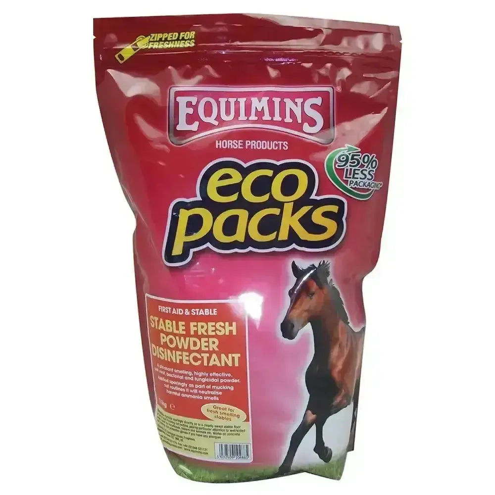 Equimins Stable Disinfectant Fresh Dry Bed Disinfectant Powder 2.5kg Refill Veterinary