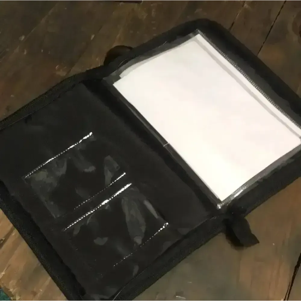 Equine Passport Holder Black One Size Showing & Plaiting