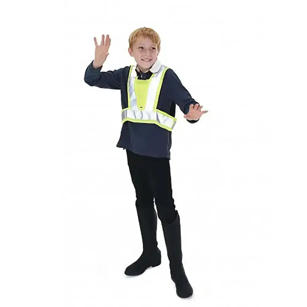 Equisafety Hi-Vis Adjustable Body Harness Small Pink Waistcoats