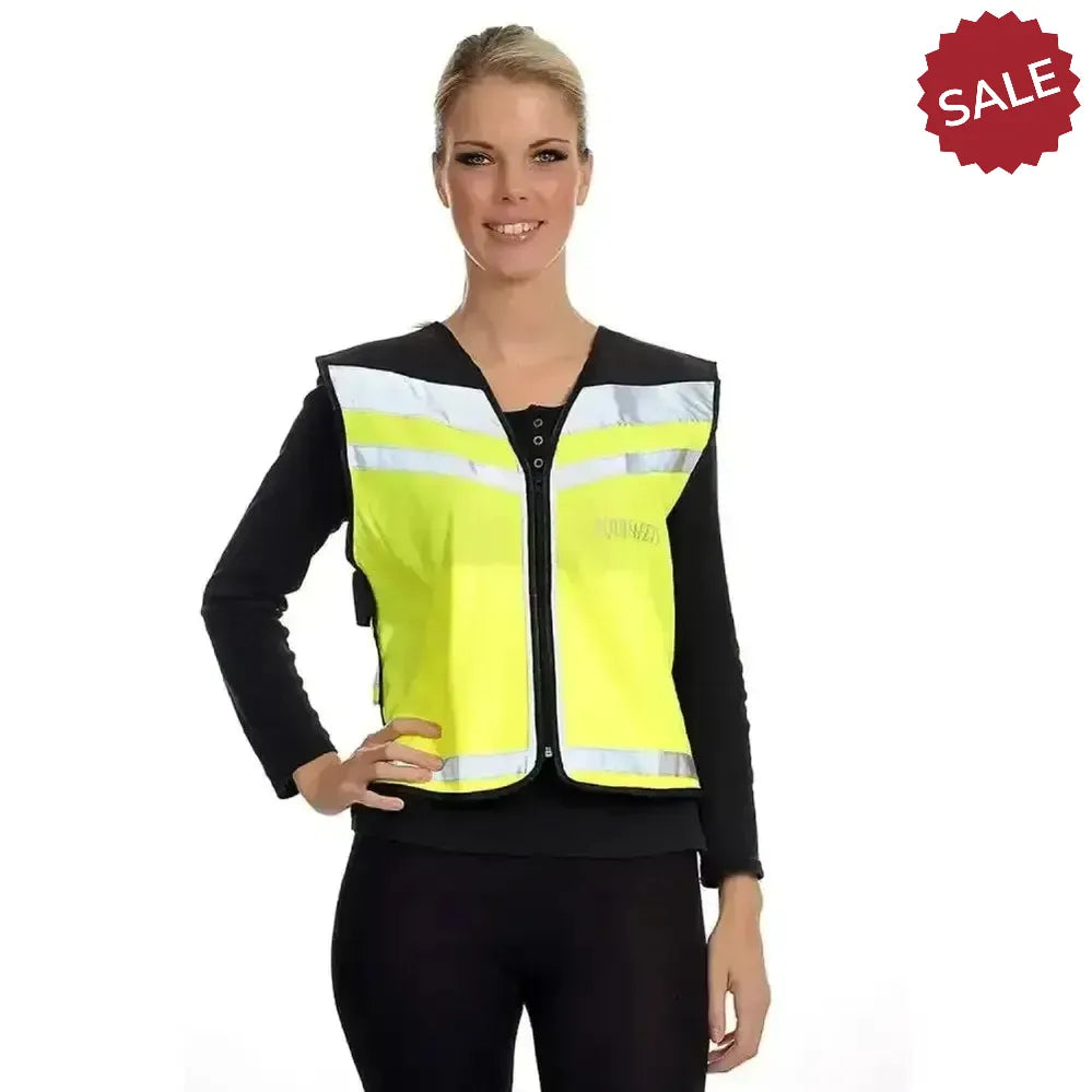 Equisafety Hi Viz Waistcoat Plain Air Pink Small Waistcoats
