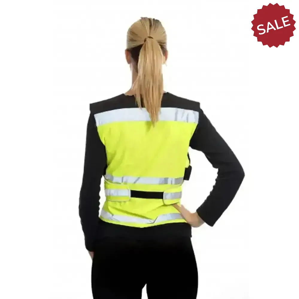Equisafety Hi Viz Waistcoat Plain Air Pink Small Waistcoats