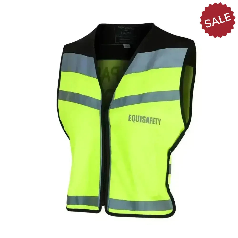 Equisafety Hi Viz Waistcoats Pass Wide & Slowly For Air Jackets Pink Small Waistcoats
