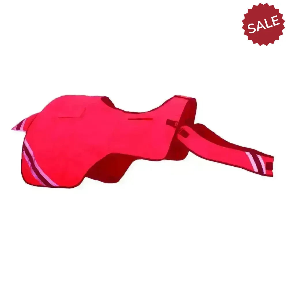 Equisafety Hi Viz Wraparound Winter Exercise Rug Red Pony Exercise Sheets