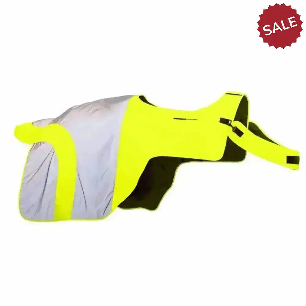 Equisafety Mercury Hi Viz Waterproof Exercise Sheets Orange Pony Outdoor Coats