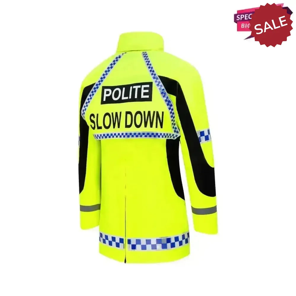Equisafety Polite Hi Vis Winter Inverno Equestrian Jacket Childs 5 - 7 Years Hi-Vis