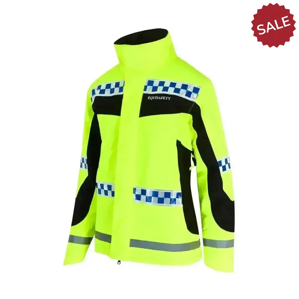 Equisafety Polite Hi Vis Winter Inverno Equestrian Jacket X Small Outdoor Coats