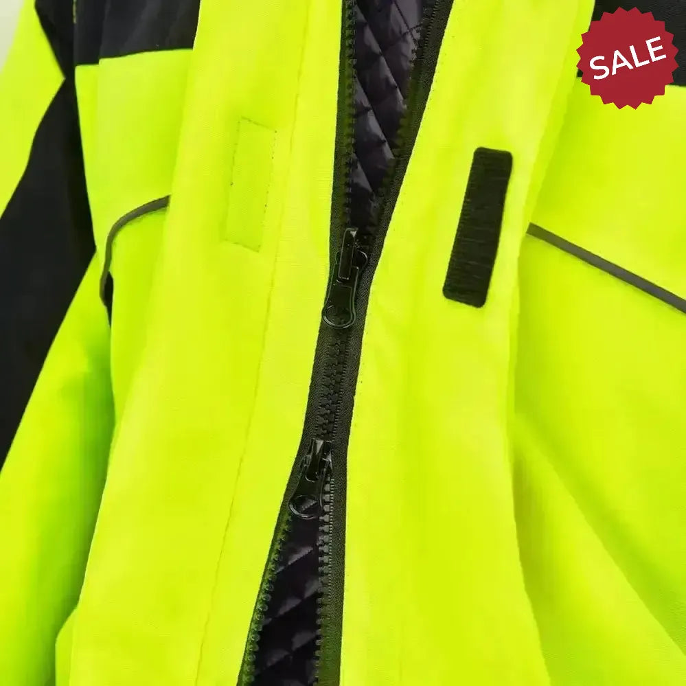 Equisafety Polite Hi Vis Winter Inverno Equestrian Jacket X Small Outdoor Coats
