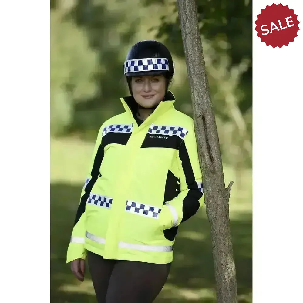Equisafety Polite Hi Vis Winter Inverno Equestrian Jacket X Small Outdoor Coats