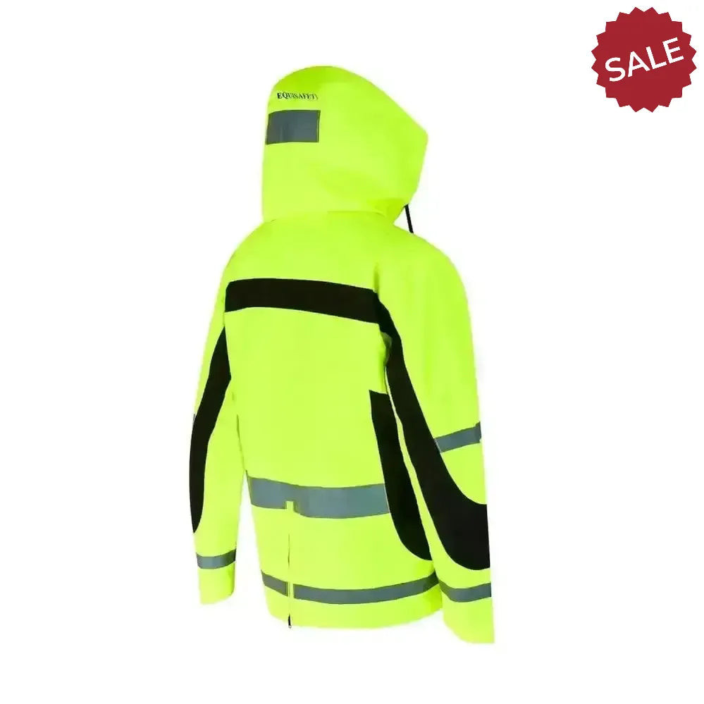 Equisafety Polite Hi Vis Winter Inverno Equestrian Jacket X Small Outdoor Coats
