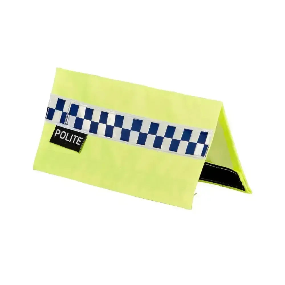 Equisafety Polite Nose/Brow /Rein Band Small Yellow Noseband Covers