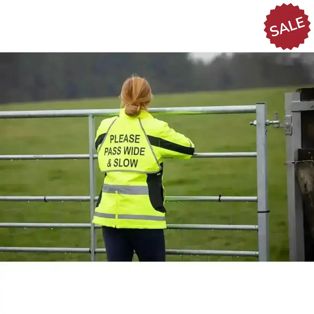 Equisafety Winter Inverno Reflective Hi Viz Riding Jackets Pink X Large Outdoor Coats