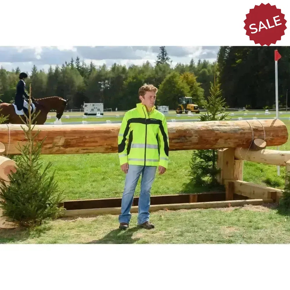 Equisafety Winter Inverno Reflective Hi Viz Riding Jackets Pink X Large Outdoor Coats