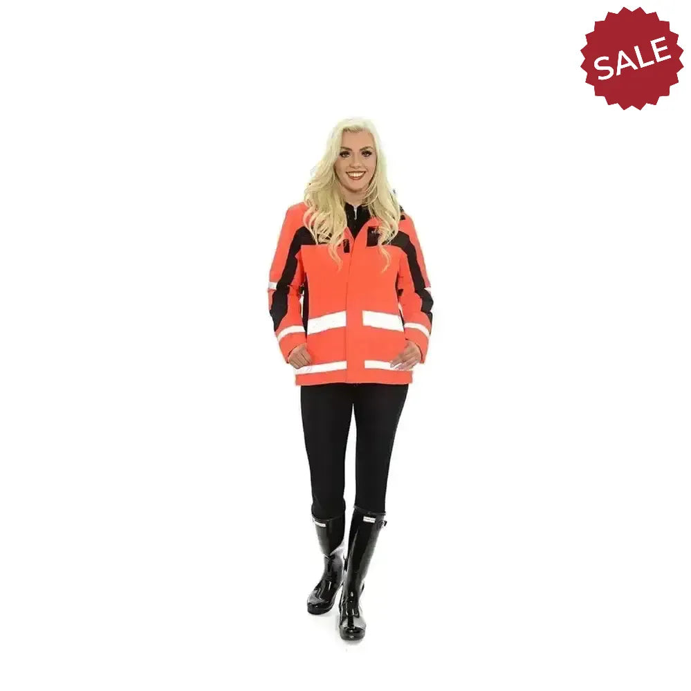 Equisafety Winter Inverno Riding Jacket Red Large Red Hi-Vis