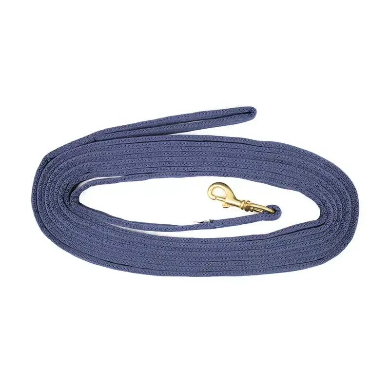 EquiSential Padded Lunge Rein 24ft Navy 24ft Lunge Lines