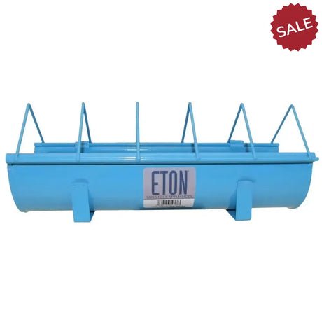 Eton Cottage Garden Trough Poultry Feeder Blue Poultry