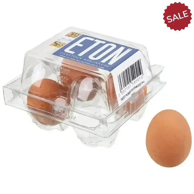Eton Rubber Bantam Egg 4 Pack Poultry