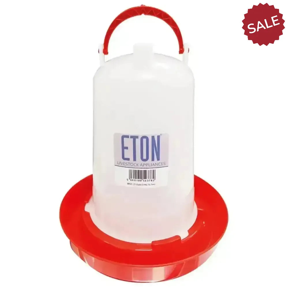 Eton TS12 Poultry Drinker 1.5 Litre Poultry Drinkers