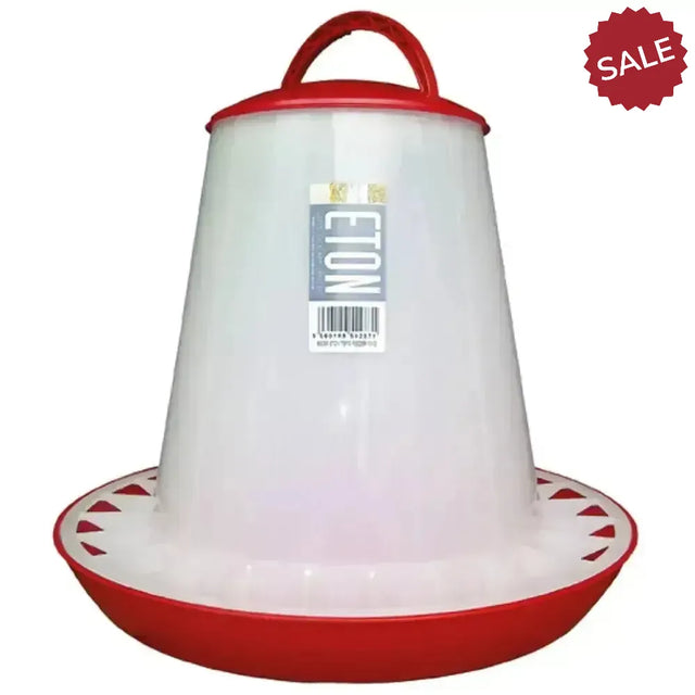 Eton TSF Poultry Feeder Red 10kg Poultry Feeders