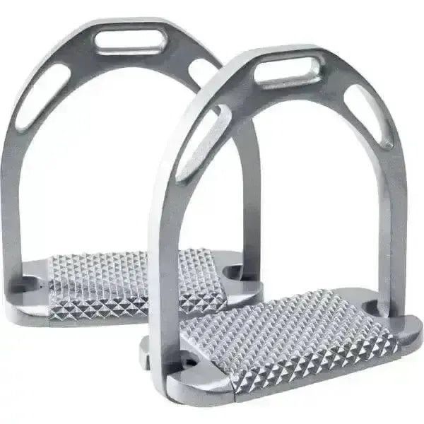 FEELING Large Pro aluminium stirrups Fuchsia 12.5 cm / 4 7/8" Stirrups
