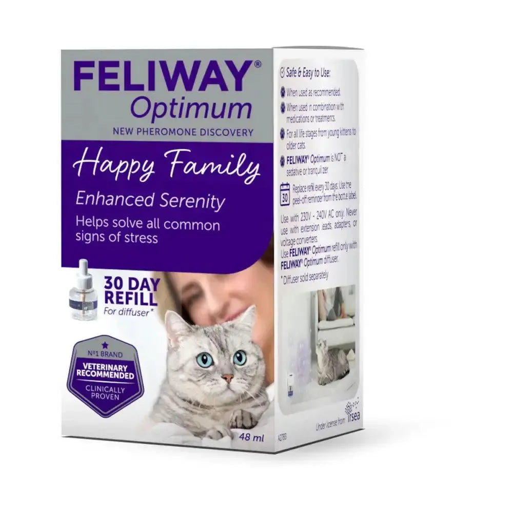Feliway Optimum Calmer For Cats 48 ml Refill Cats
