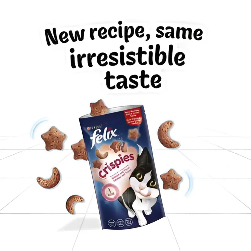 Felix Crispies Cat Treat Salmon and Trout 180g Cat Treats