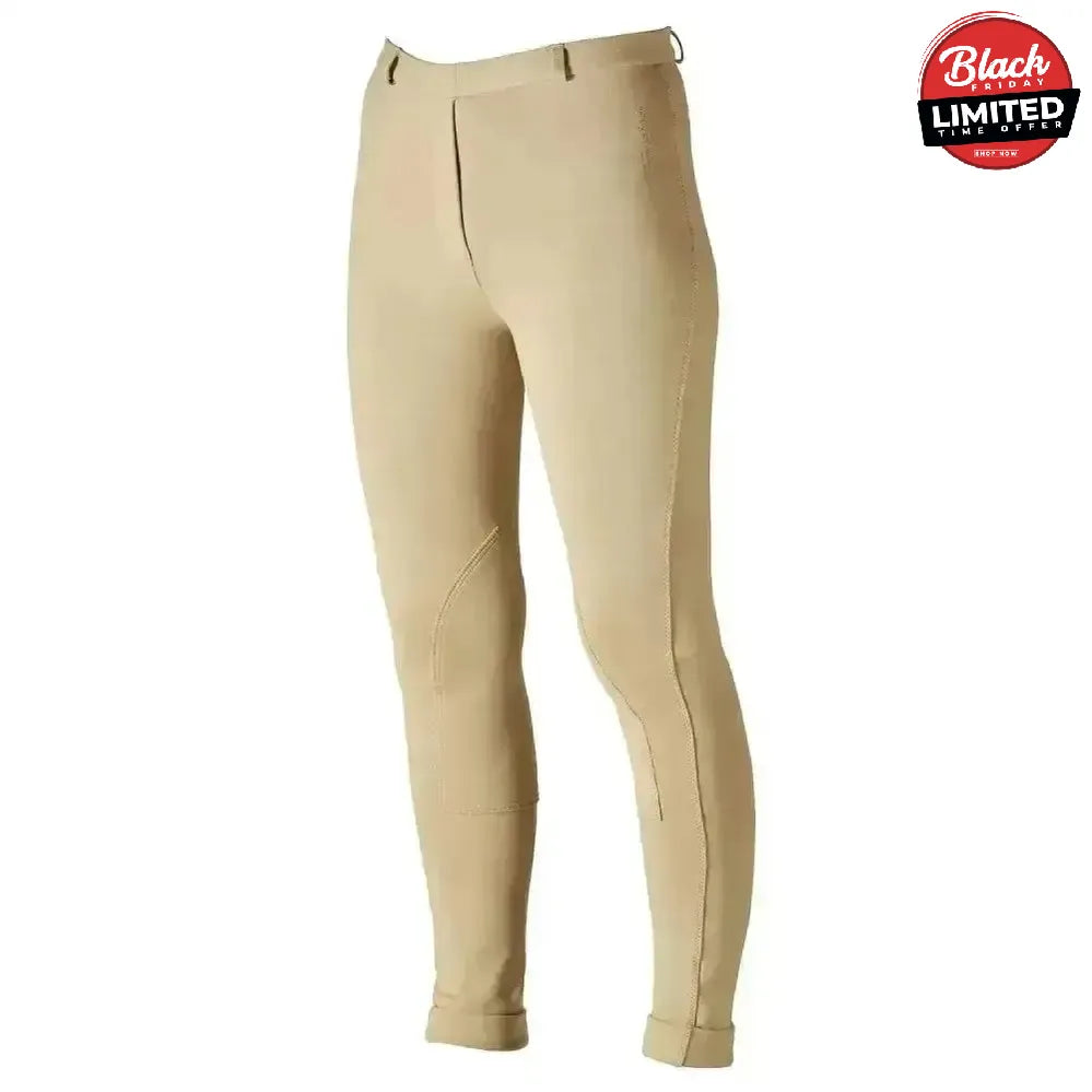 Firefoot Farsley Beige Ladies Jodphurs 24" Riding Tights