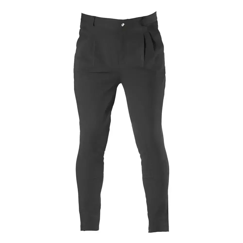 Black slim-fit firefoot rawdon breeches mens with sleek tailored design and subtle front pleats perfect traditional mens breeches