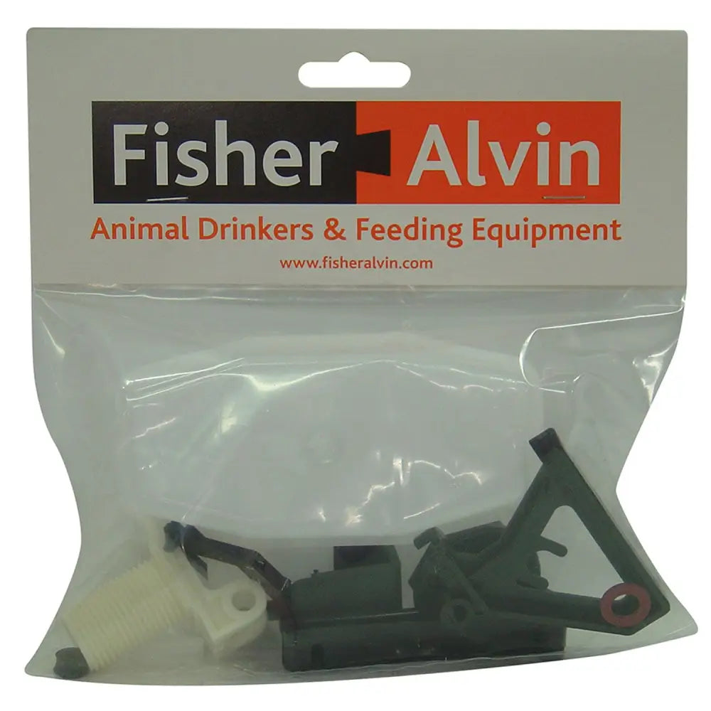 Fisher alvin a102 black and white plastic a102 drinker spares kit complete for animal watering use