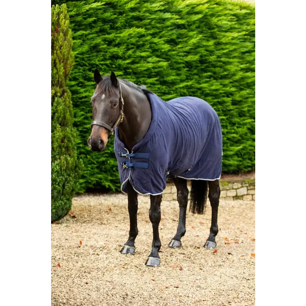 Swish Fleece Horse Rug - Navy 4'3 Fleece Rugs
