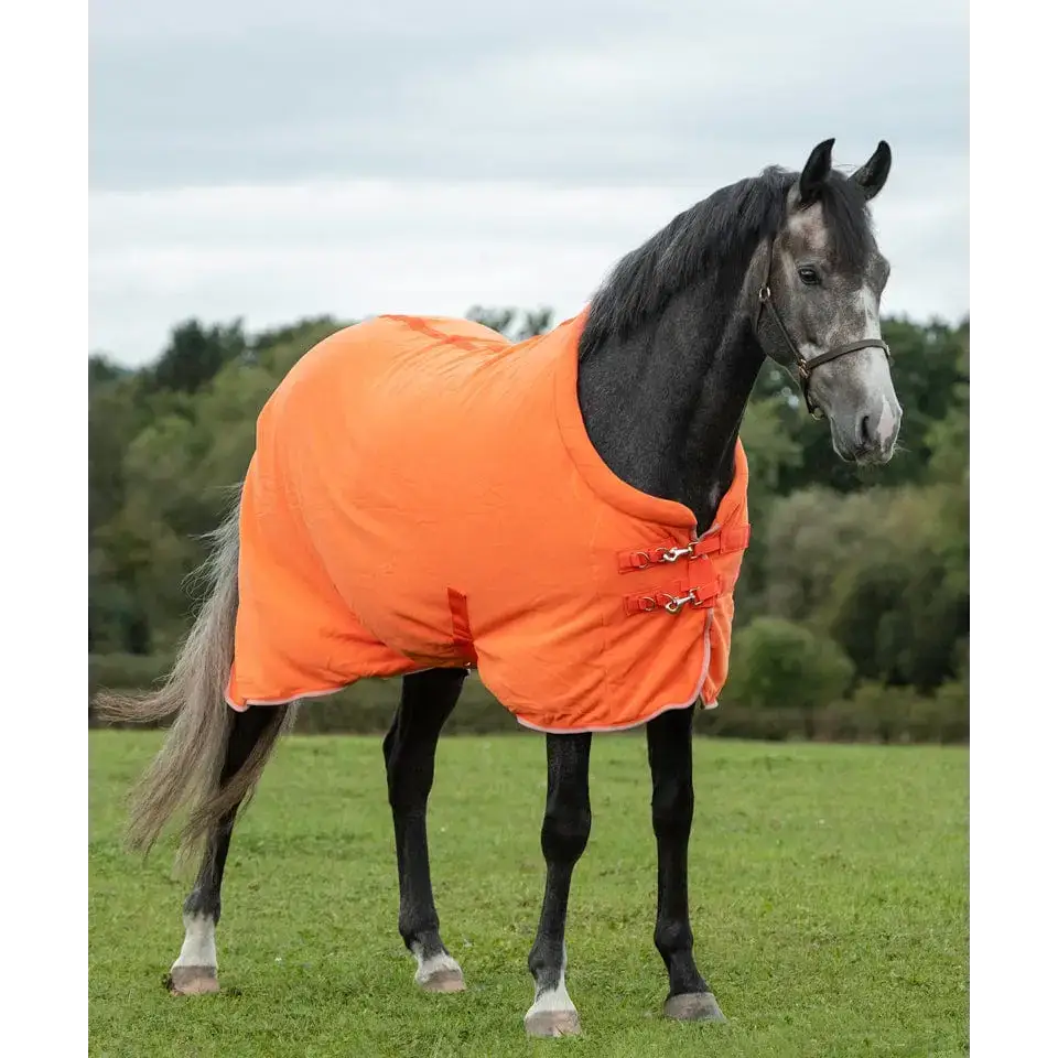 Swish Fleece Horse Rug - Orange 4'3 Fleece Rugs