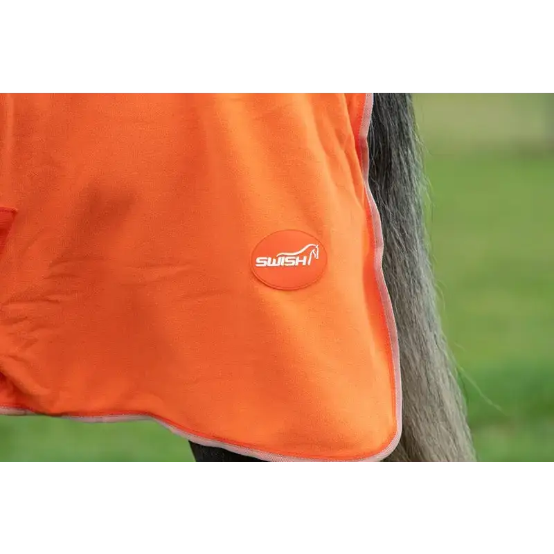 Swish Fleece Horse Rug - Orange 4'3 Fleece Rugs