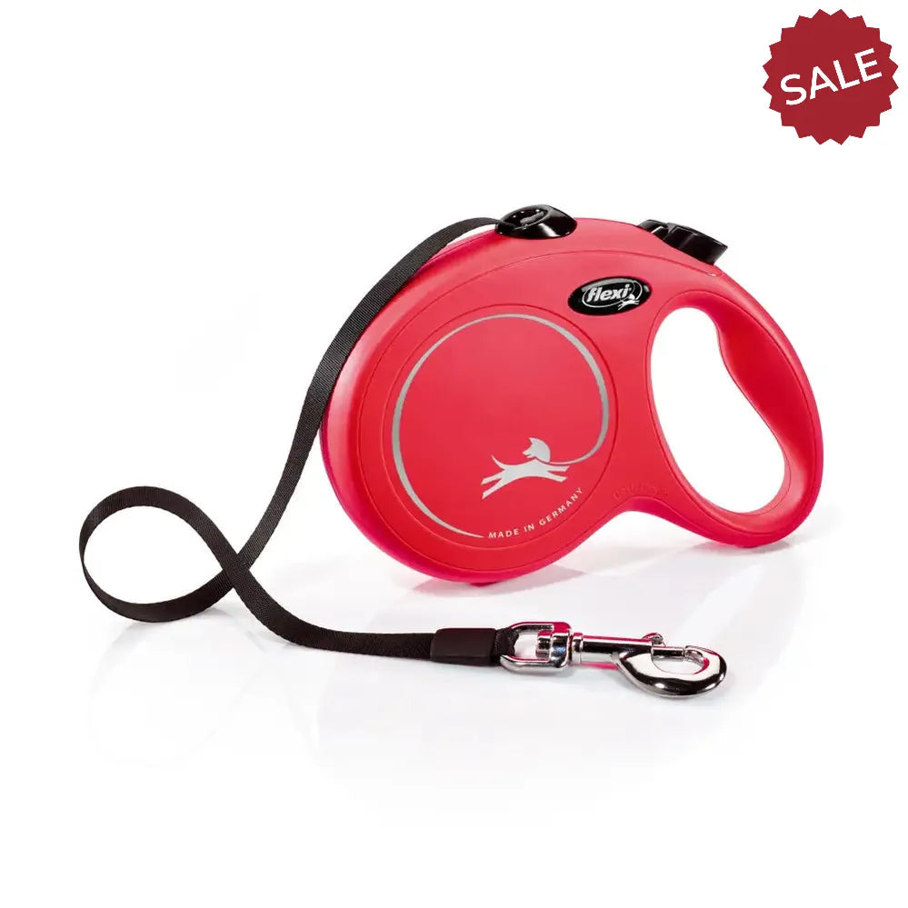 Flexi Classic Tape L New Red 5 m Dog Lead
