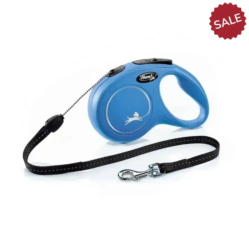 Flexi New Classic Cord Blue 3 m Blue Dog Lead