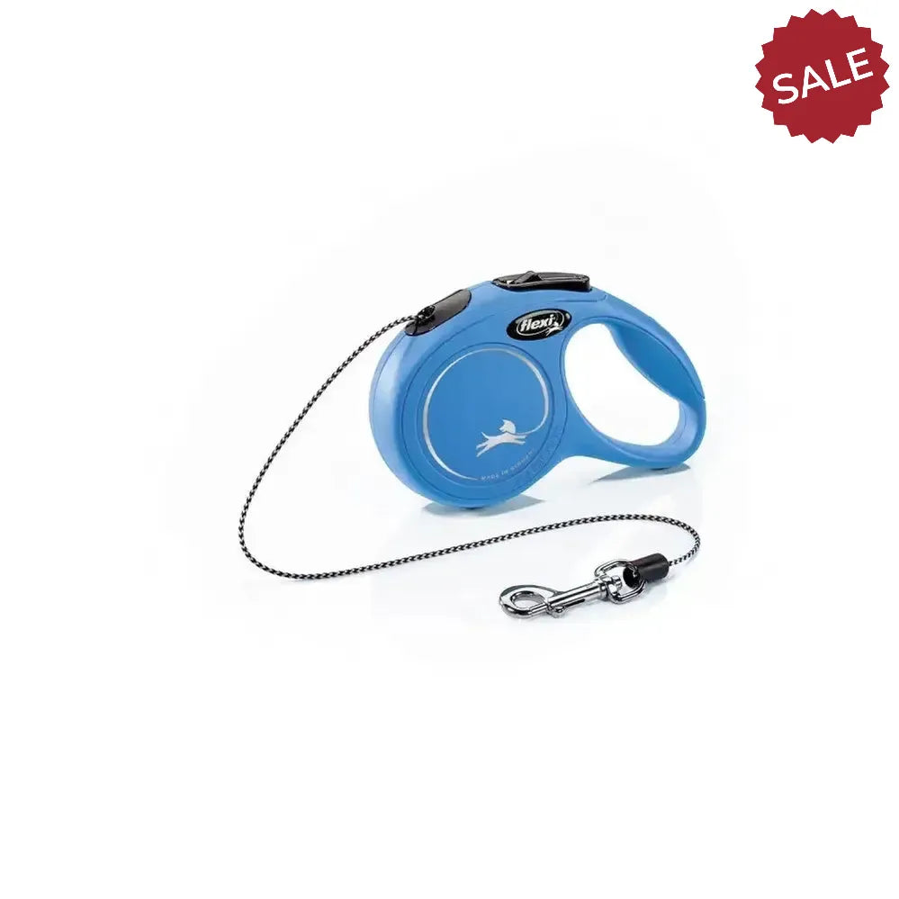 Flexi New Classic Cord Blue 3 m Blue Dog Lead