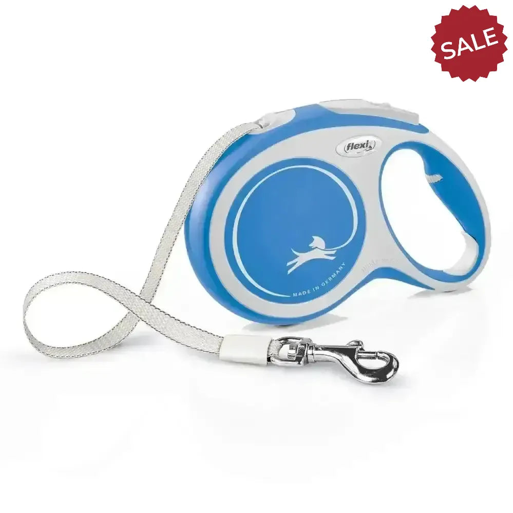 Flexi New Comfort Tape Blue 3 m Blue Dog Lead