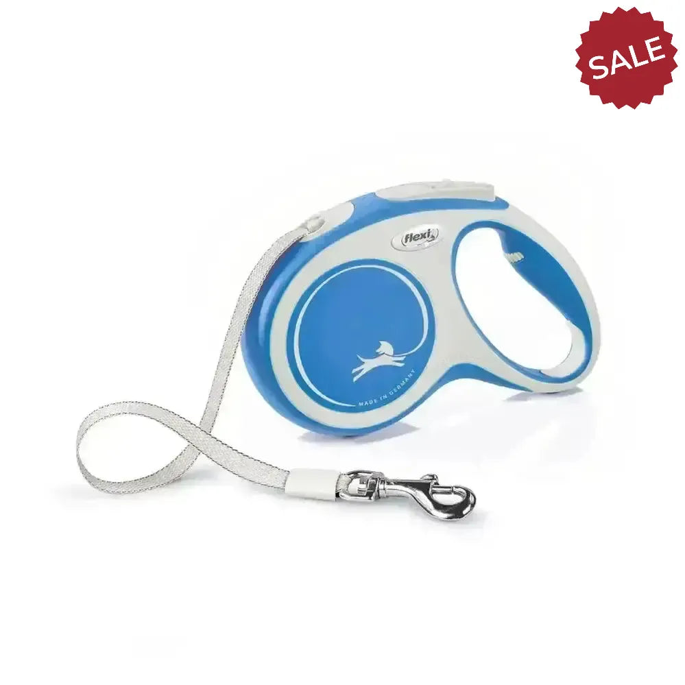 Flexi New Comfort Tape Blue 3 m Blue Dog Lead