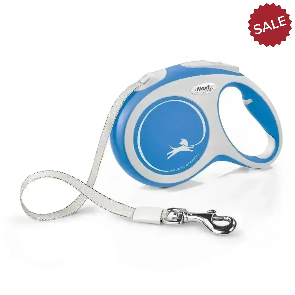 Flexi New Comfort Tape Blue 3 m Blue Dog Lead