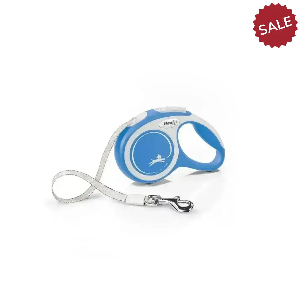 Flexi New Comfort Tape Blue 3 m Blue Dog Lead