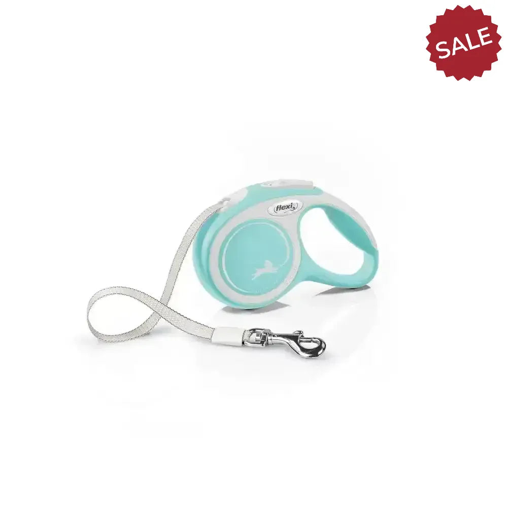 Flexi New Comfort Tape Light Blue 3 m Light Blue Dog Lead