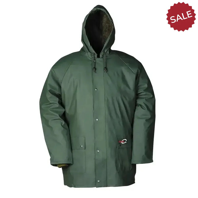 Flexothane Essential Dover Jacket Olive Green Large Olivegreen Outdoor Coats