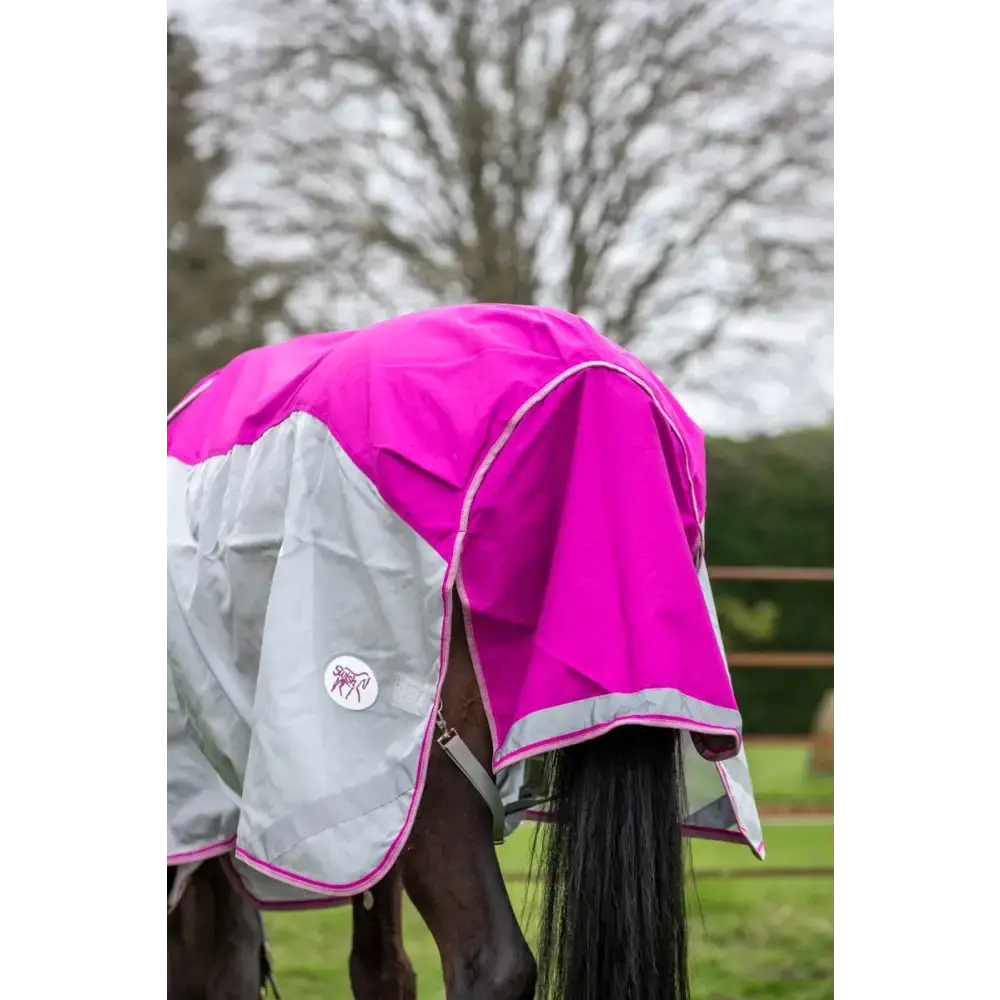 Swish Fly Turnout Combination Rug - Mulberry 4'3 Waterproof Fly Rugs