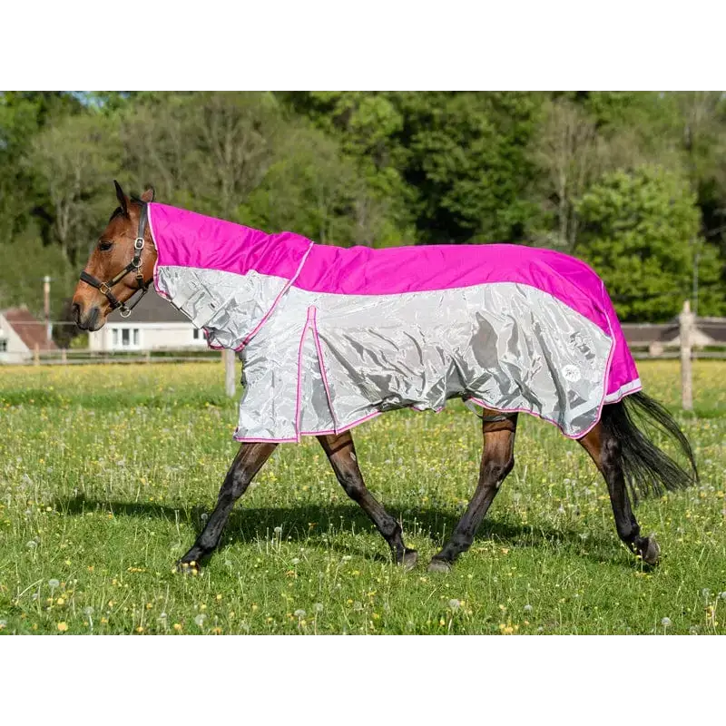 Swish Fly Turnout Combination Rug - Mulberry 4'3 Waterproof Fly Rugs