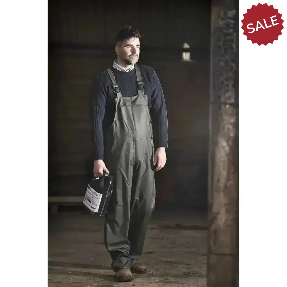 Fort Airflex Bib & Brace Green Large Green Workwear