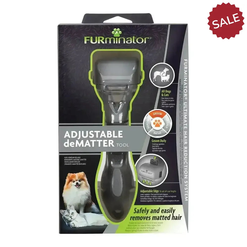 Furminator Adjustable Dematter Tool Dog Grooming
