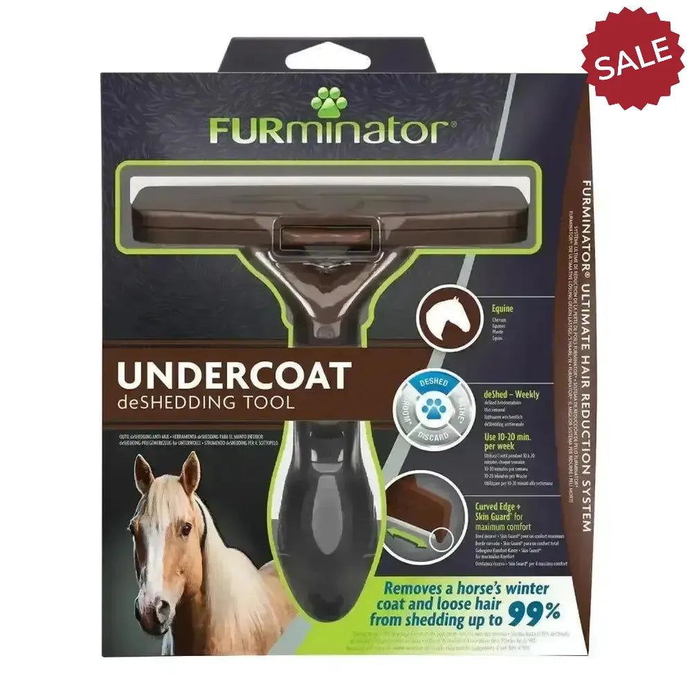 Furminator Undercoat Deshedding Tool For Equine Horse Shedding Tool