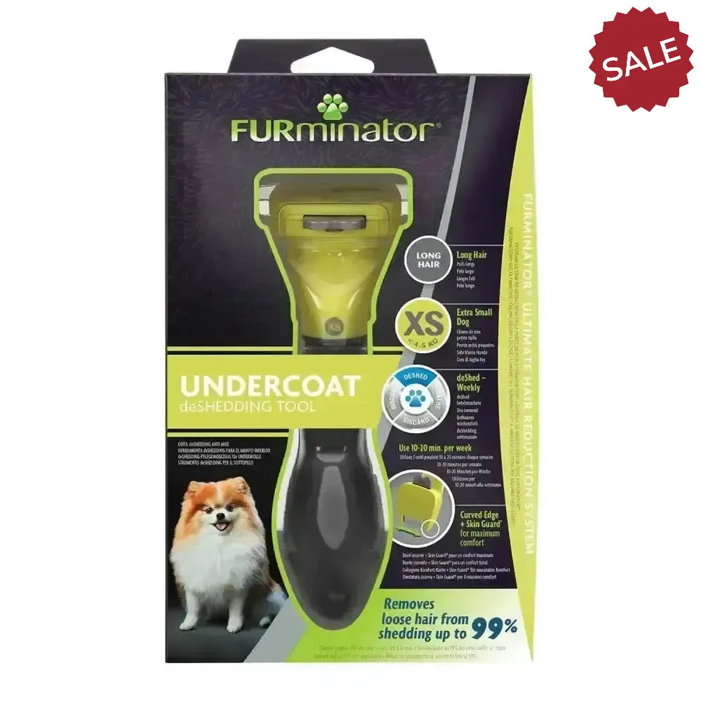 Furminator Undercoat Deshedding Tool For Long Hair Dog X Small Dog Grooming