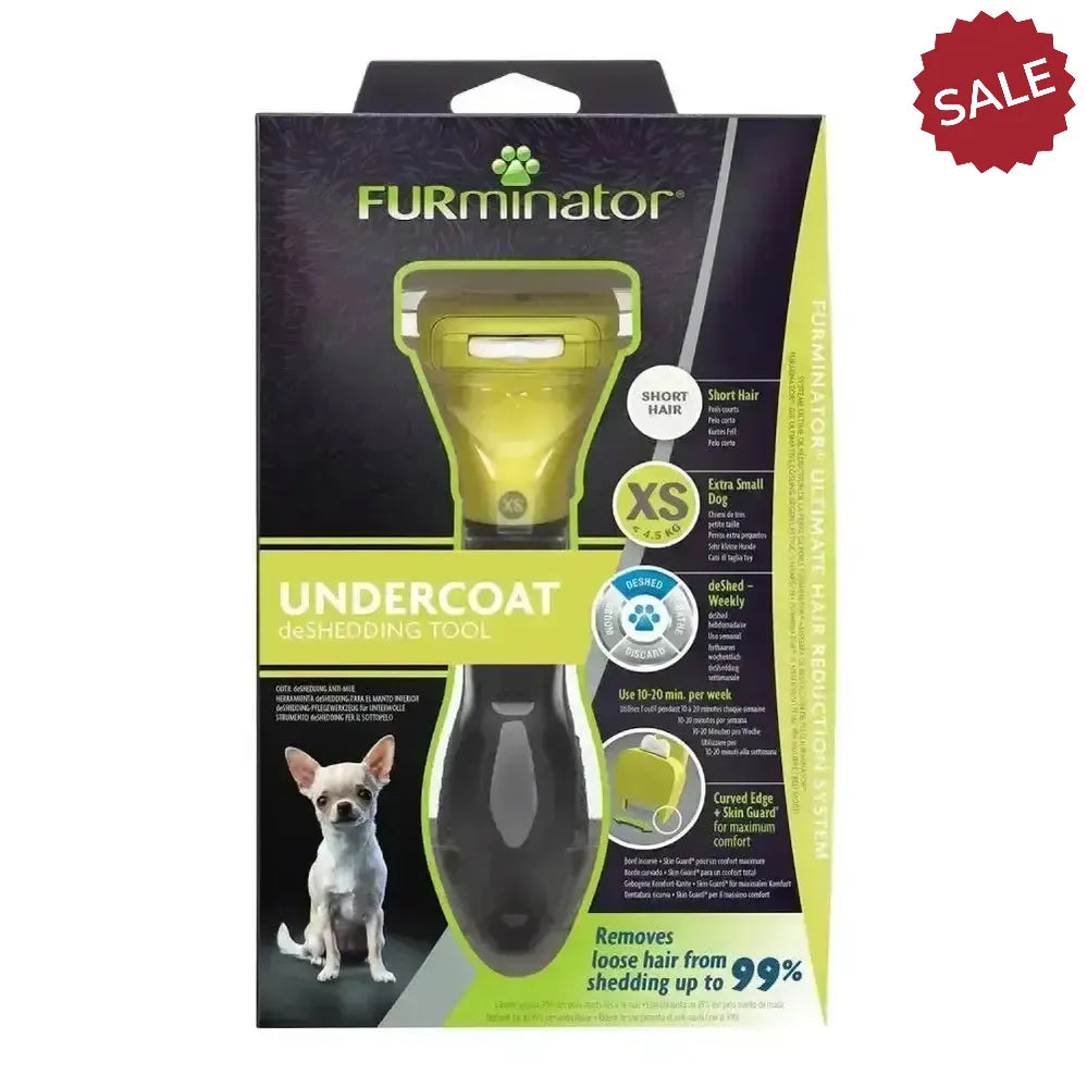 Furminator Undercoat Deshedding Tool For Short Hair Dog X Small Dog Grooming
