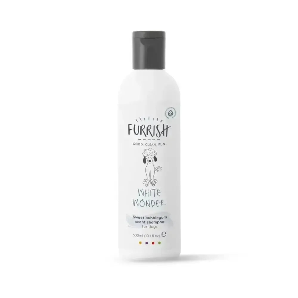 Furrish White Wonder Whitening Shampoo 300 ml Pet Shampoo