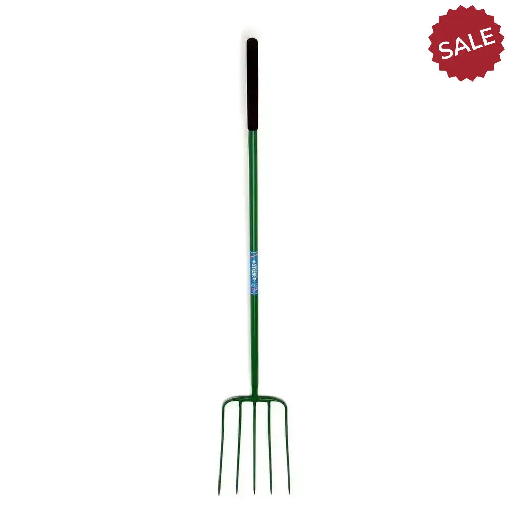 Fynalite Hi-Strength Manure Fork 5 Prong Long 48" Green Forks